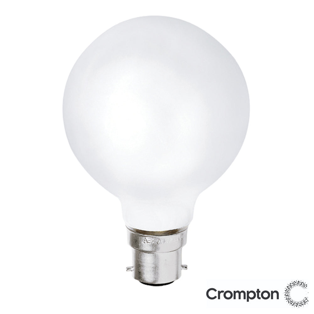 HALOGEN LARGE SPHERICAL LAMPS - G125 70W BC OPAL