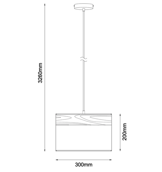 PENDANT ES (Max 72W Hal) Medium RND TAMBURA03 Cla Lighting