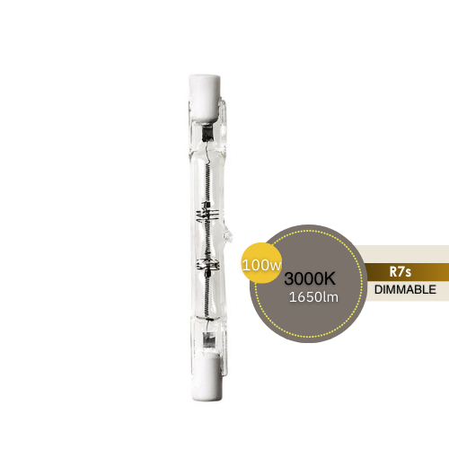 78mm Halogen Linear 240V Double Ended Lamps 60W - LUS30801