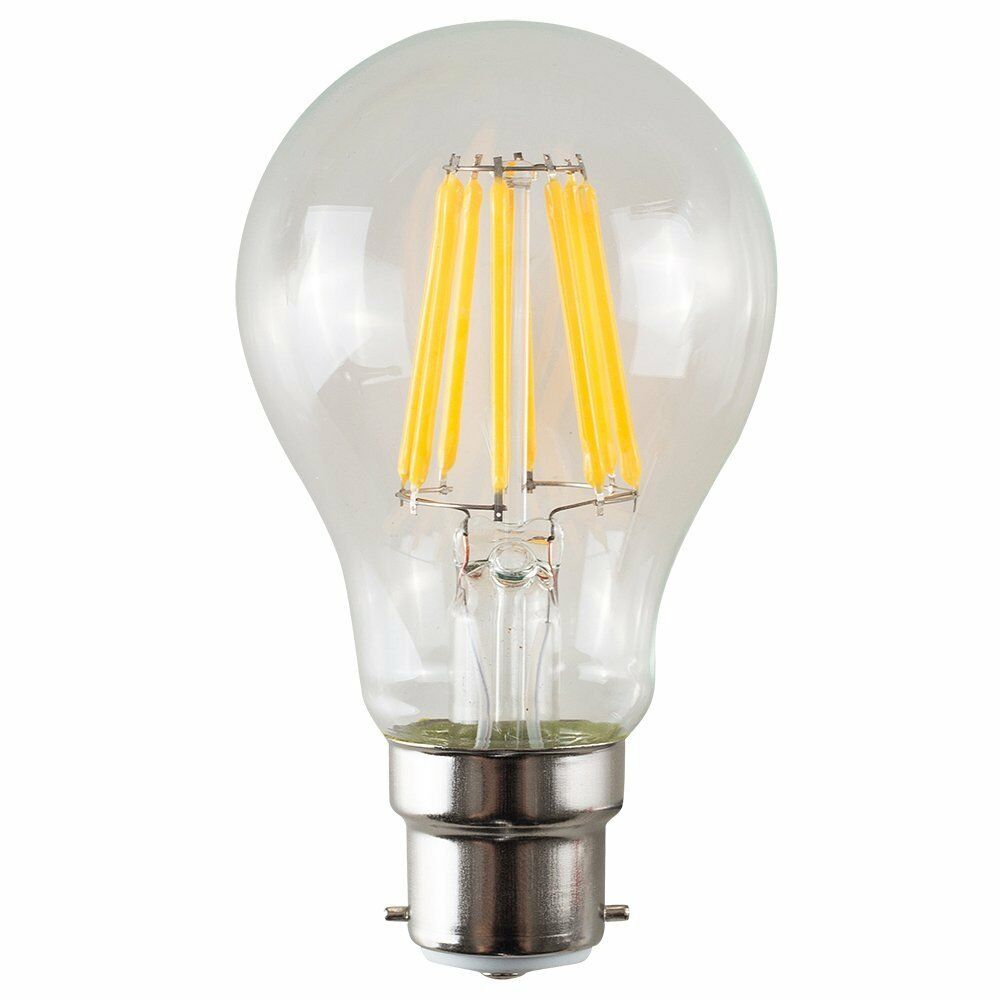 A60 B22 LED FILAMENT GLOBE 8W 2700K 12V AC/DC (Non Dimmable)