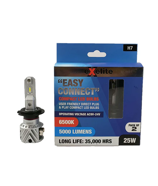Easy Connect Direct Plug & Play Compact LED Globes EXECH7