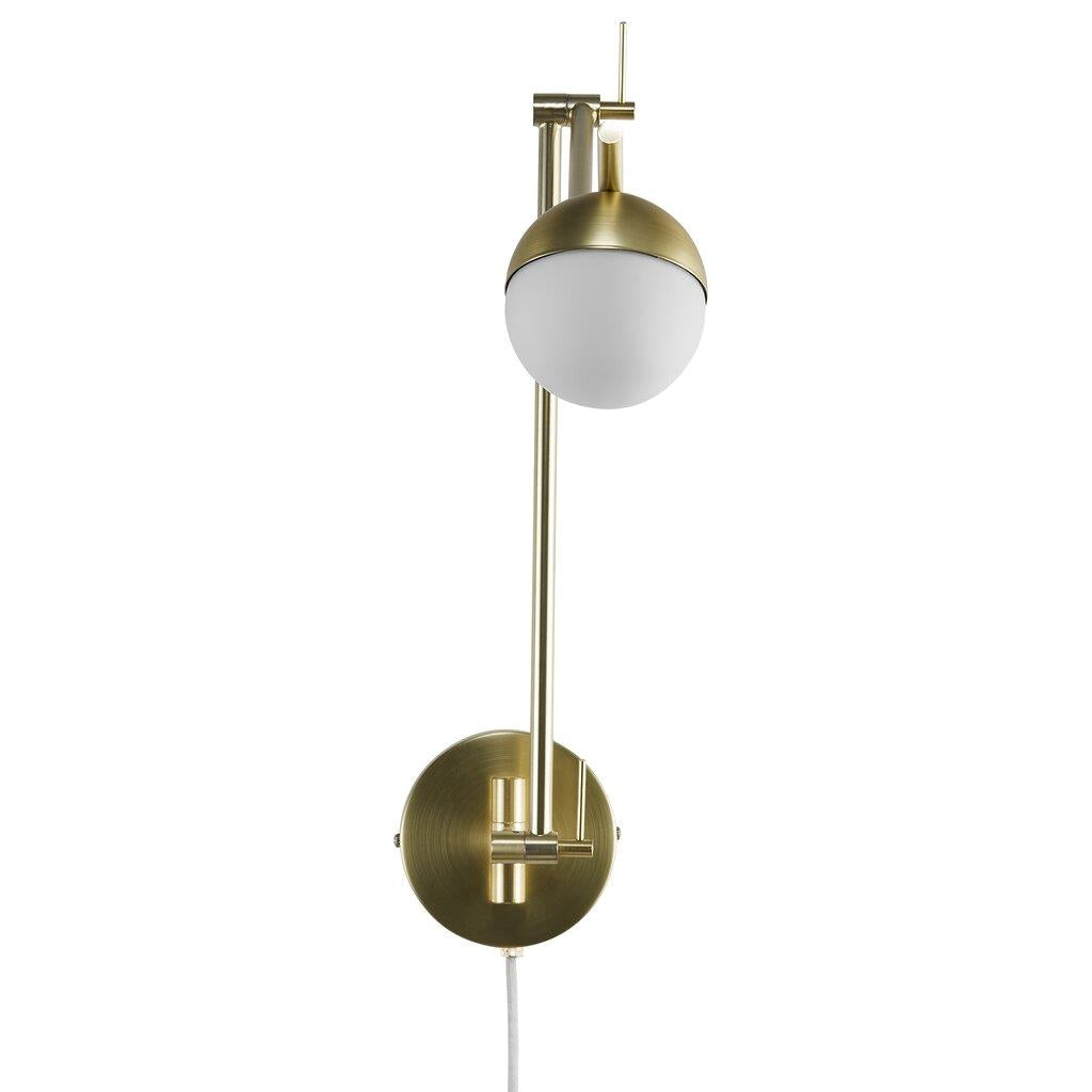 Contina Wall Metal, Glass Brass, Opal - 2010971035
