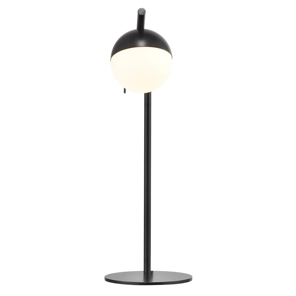 Contina Table Metal, Glass Black, Opal - 2010985003