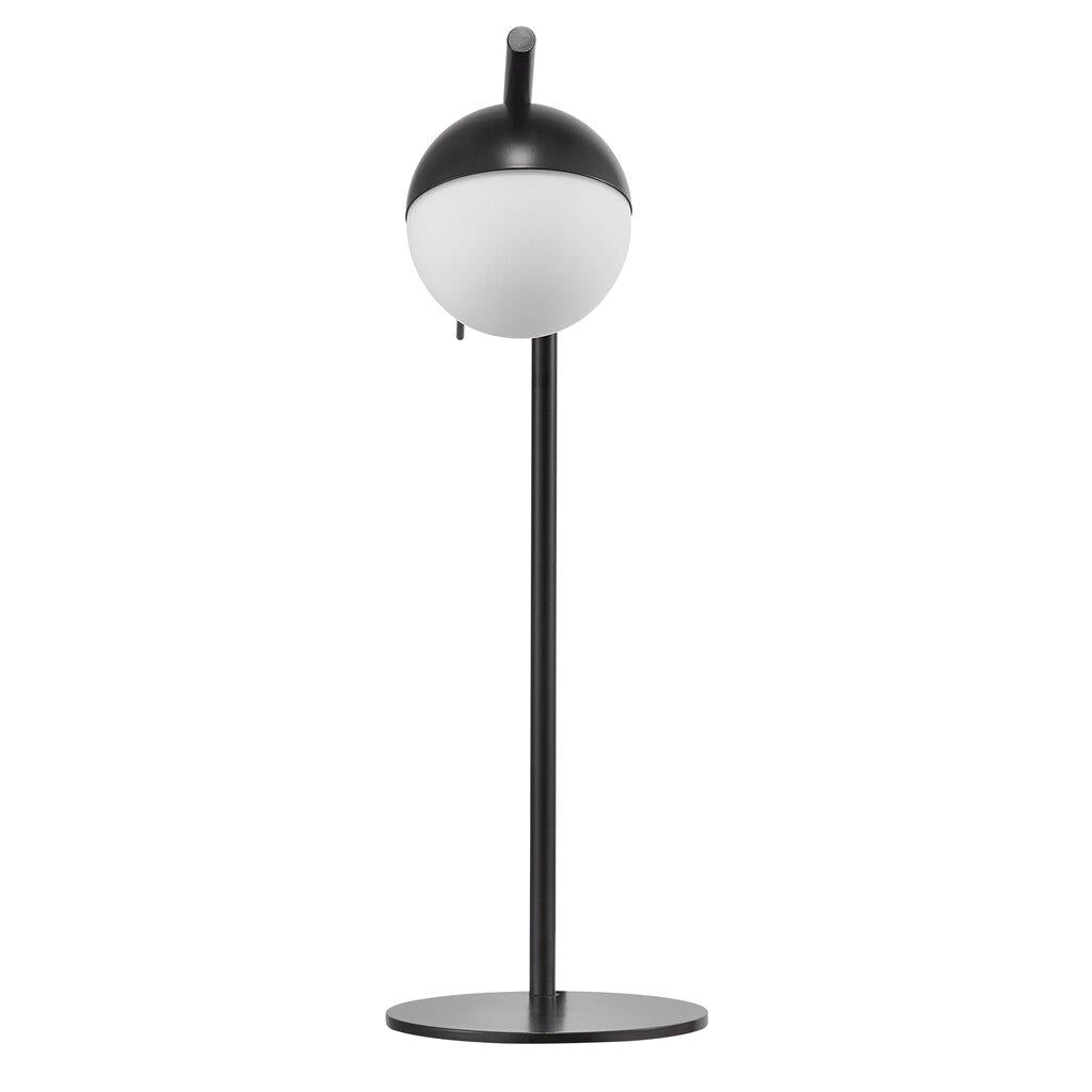 Contina Table Metal, Glass Black, Opal - 2010985003