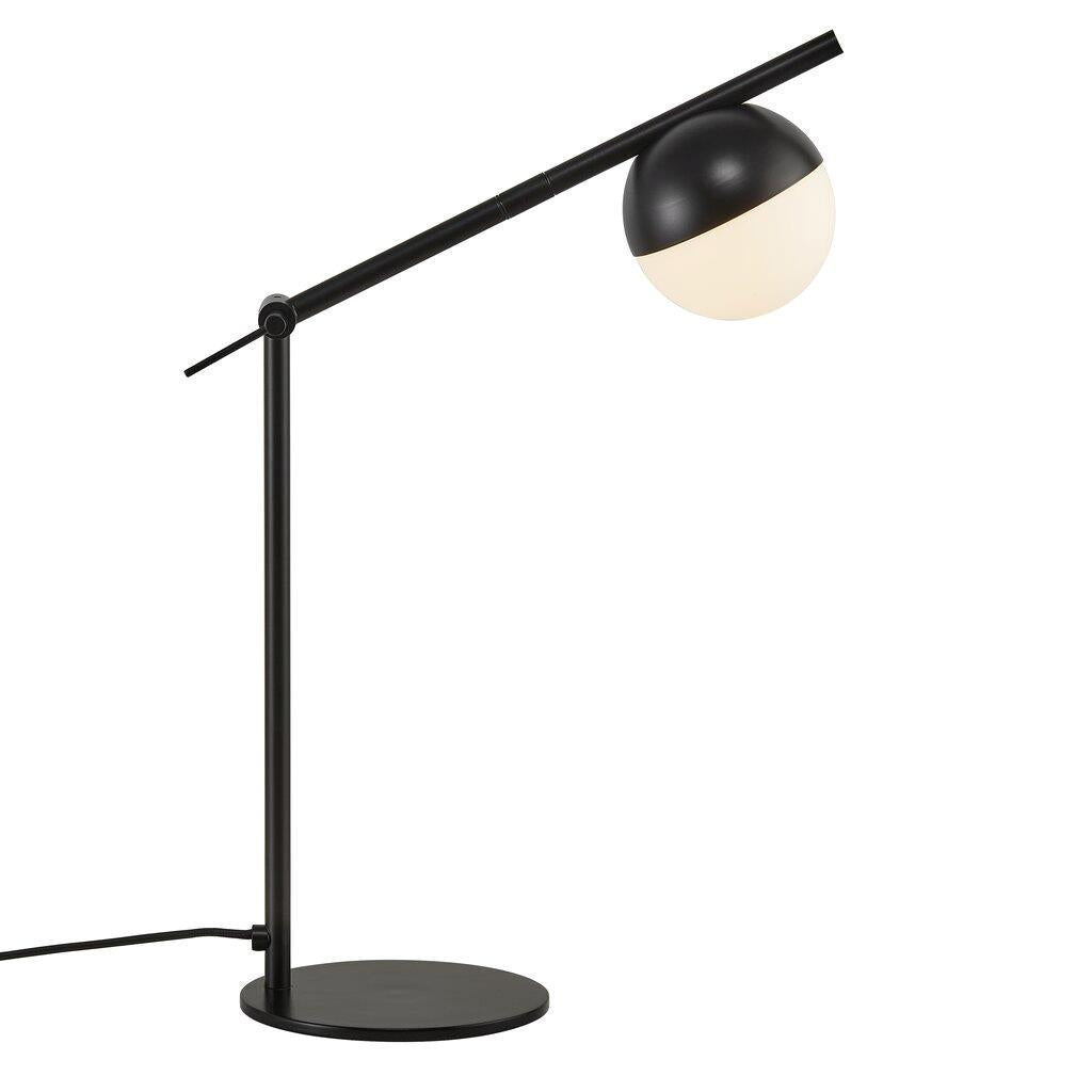 Contina Table Metal, Glass Black, Opal - 2010985003