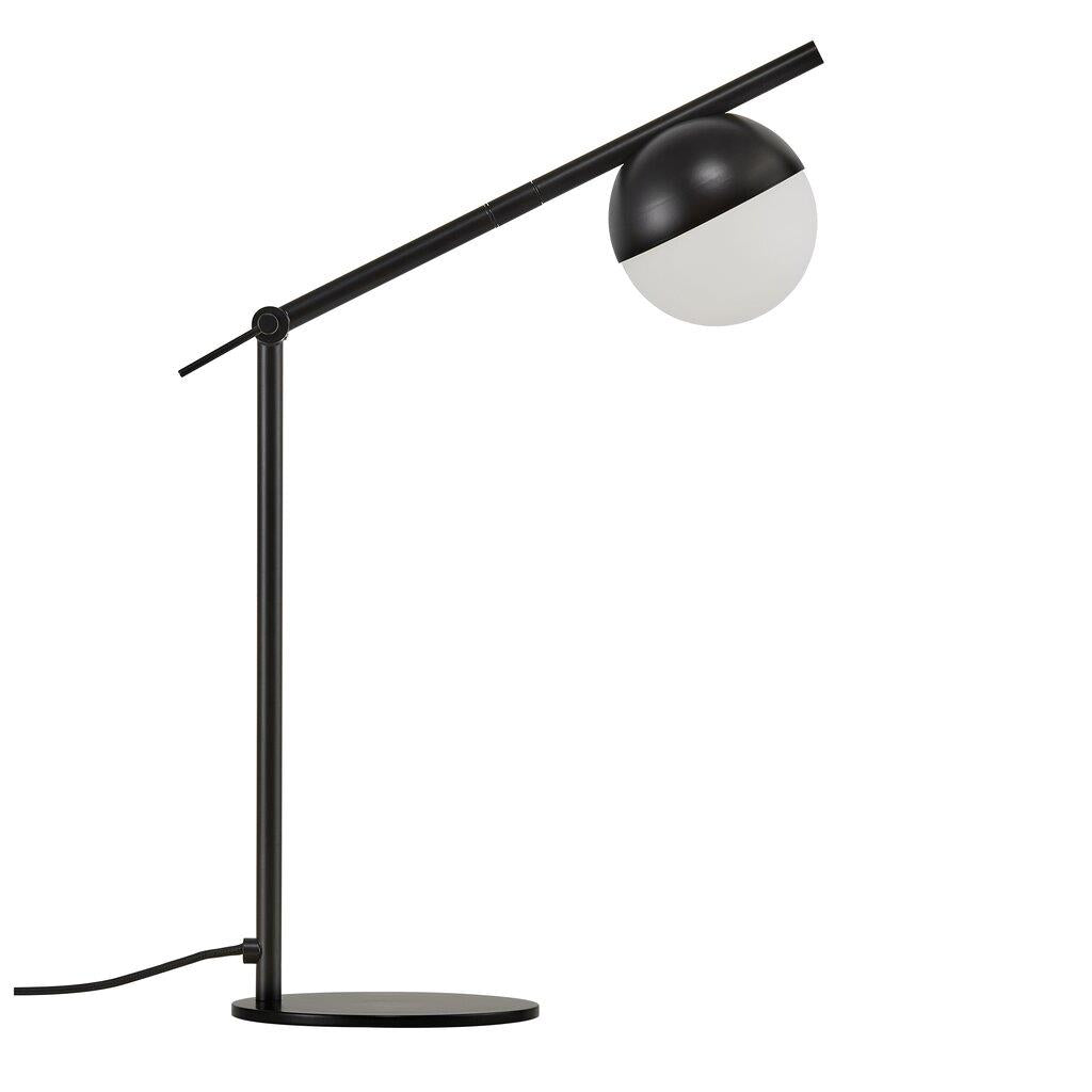 Contina Table Metal, Glass Black, Opal - 2010985003