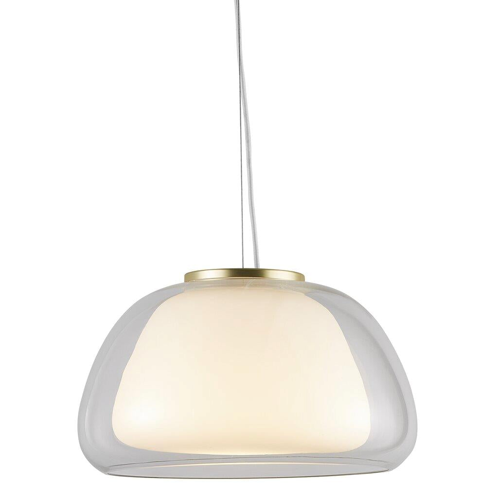 Jelly Pendant Glass, Metal Clear, Opal - 2010783001