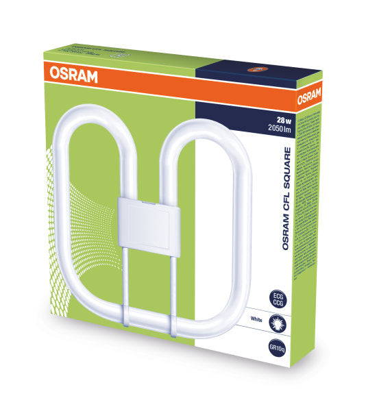Osram equivalent CFL SQUARE 28W/835 4-PIN GR10Q - 4050300816982