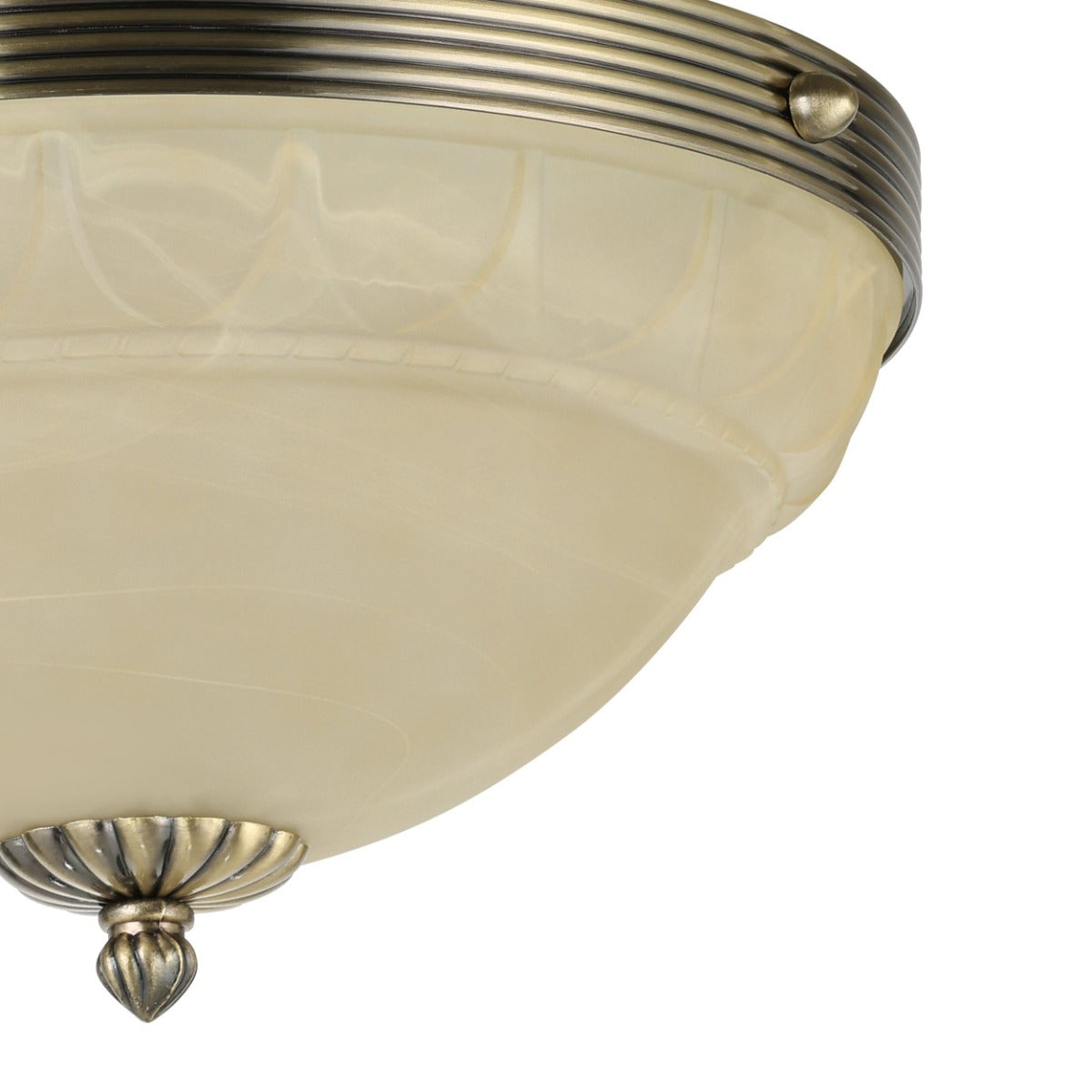 Marbella 3 Light Semi Flush Light Bronze 85856