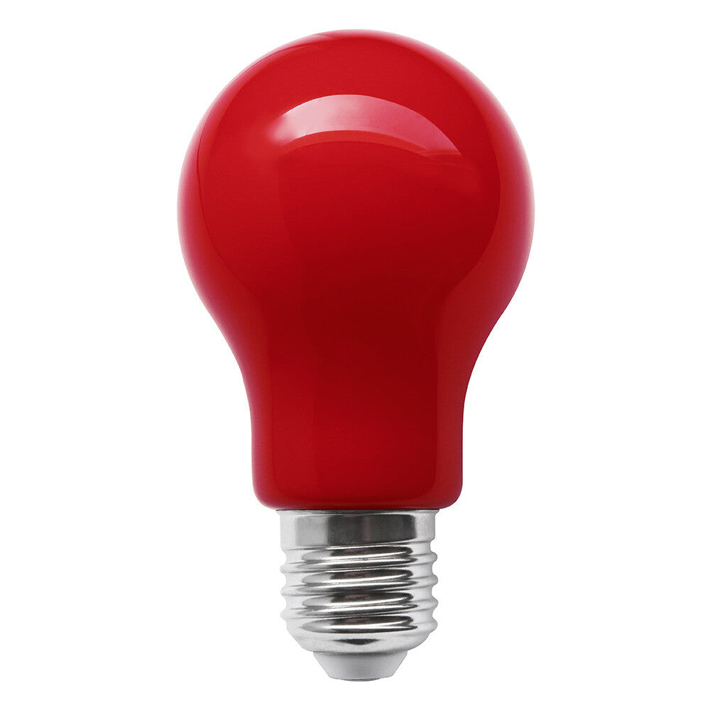 3 Watt Red GLS LED Light Bulb (E27) - 20700