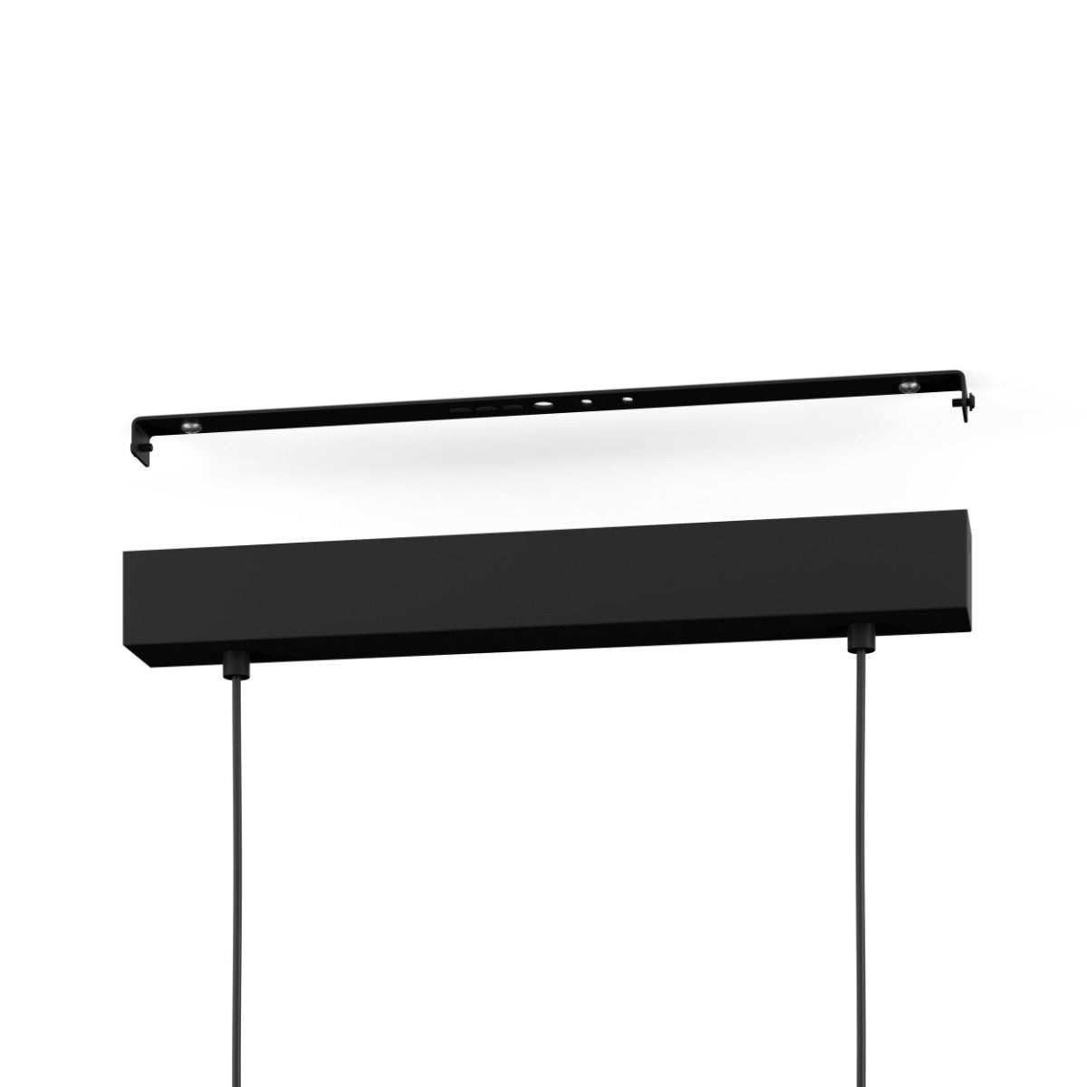 BOYALPENDANT LIGHT 40.5W 3000K BLACK WITH NATURAL WOOD ACCENT 99625