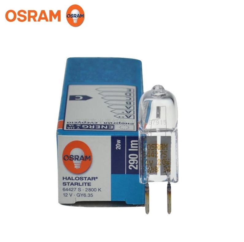 OSRAM 64427 Halogen Halostar Starlite 20W 2800K 12V GY6.35
