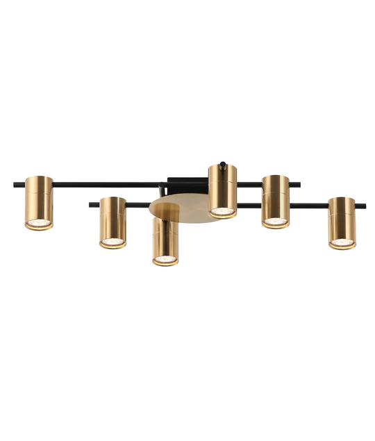Interior Spot Ceiling 6 Lights with Adjustable Heads TACHE3