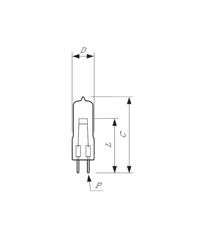 7158XHP FCS 150W 24V G6.35 Philips - 410207