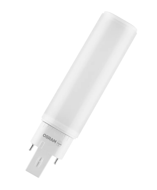 Osram 7w LED Dulux D 2pin G24d-2-Daylight 6500k