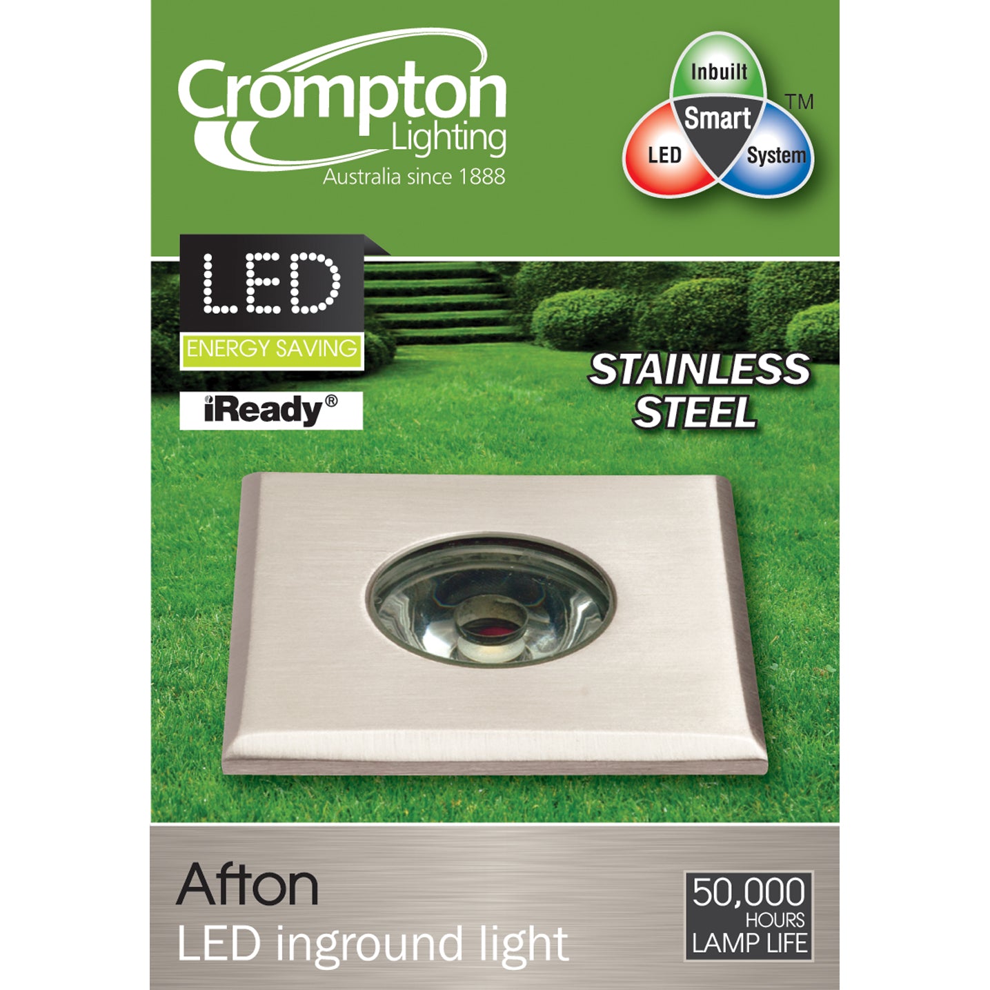 EXA7001SQ AFTON SQUARE LED INGROUND LIGHT