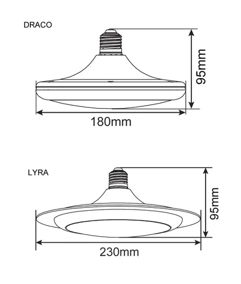 CLA Lighting LYRA 15W LED Oyster 3000K White