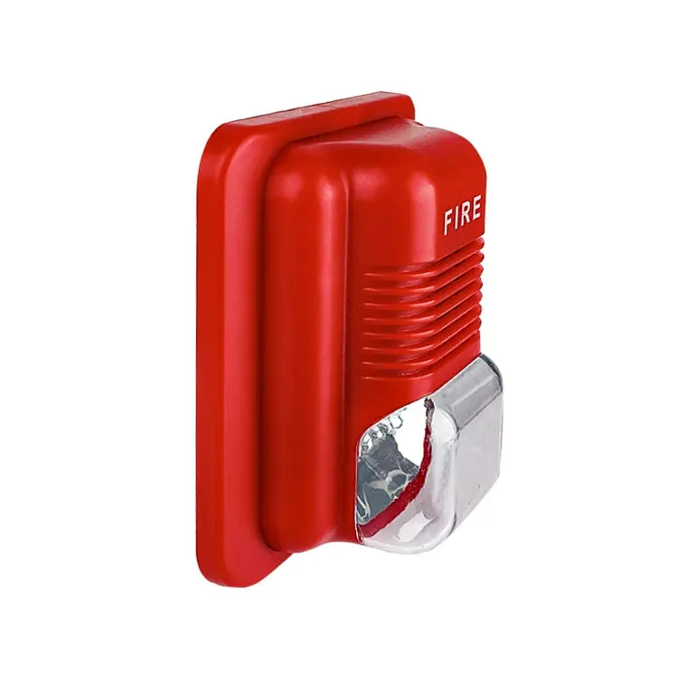 Yistar High‑Intensity Fire Strobe Siren with LED Flash, 12V/24V