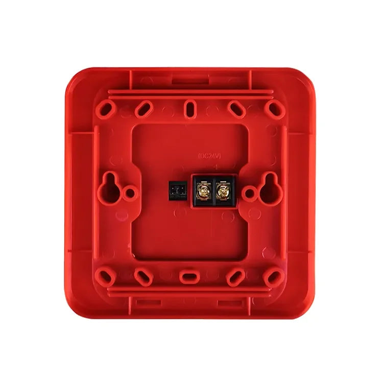 Yistar High‑Intensity Fire Strobe Siren with LED Flash, 12V/24V