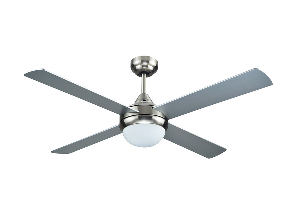 Azure 48" E27 AC Ceiling Fan Brushed Nickel - A2326