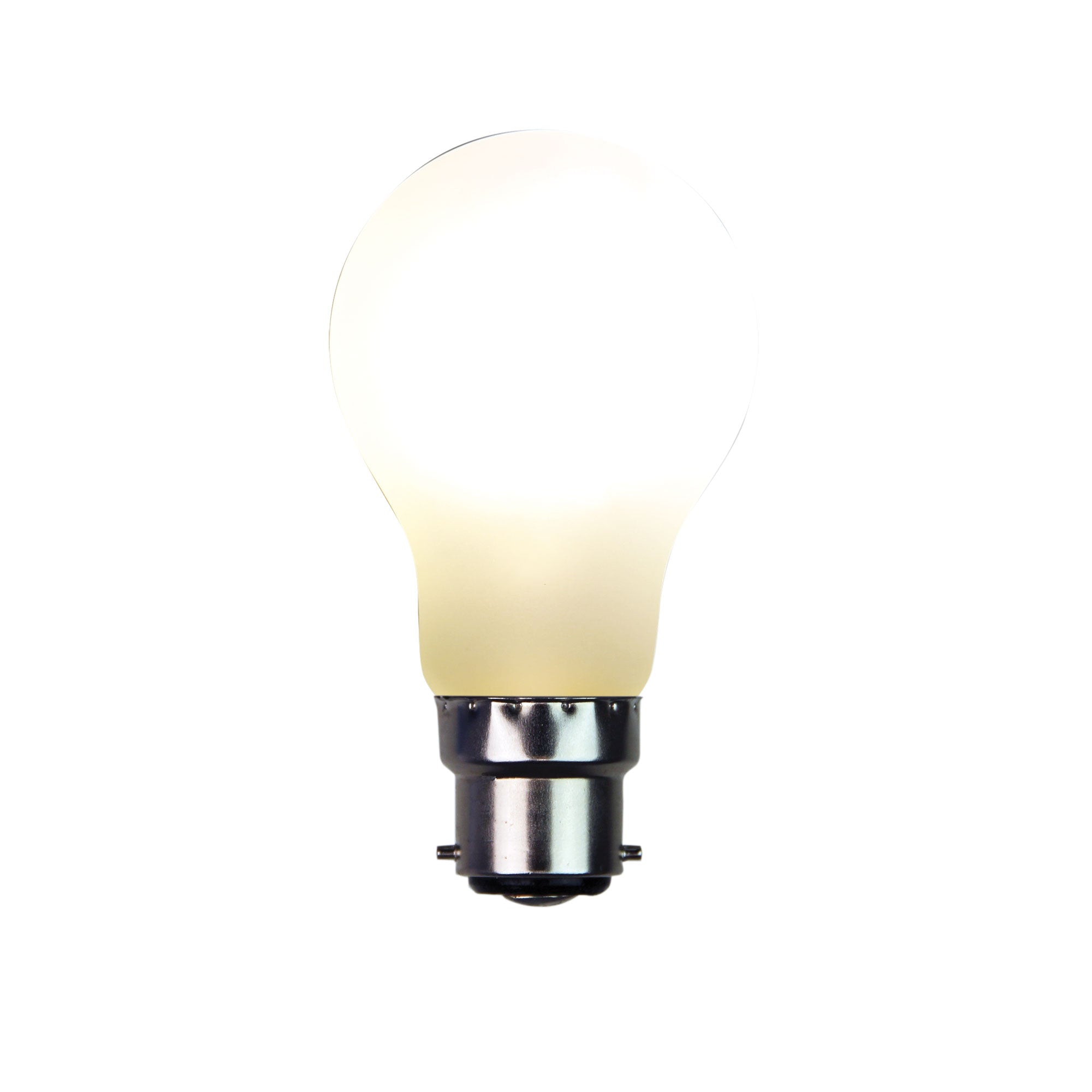 LED FROSTED Globe A60 DIMMABLE 6W B22 4000K - A-LED-21906140