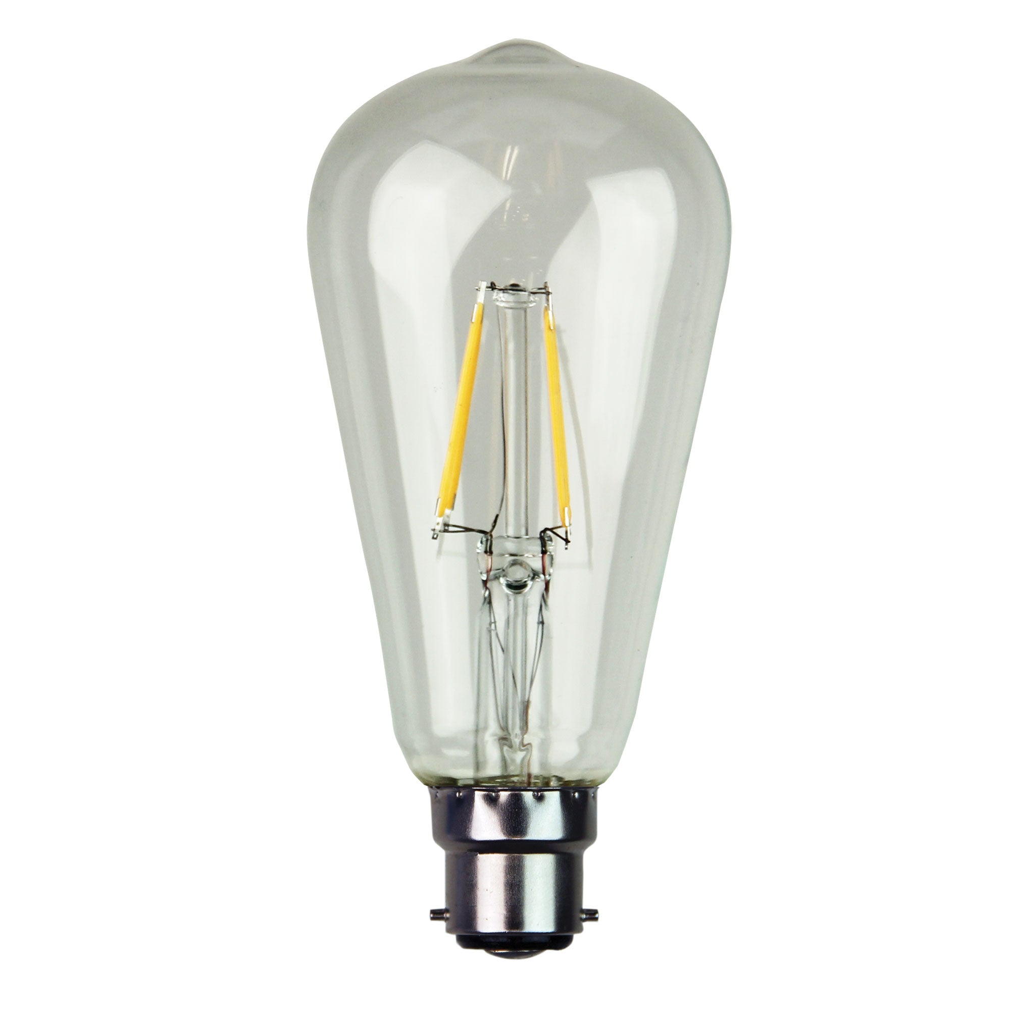 LED FILAMENT ST64 DIMMABLE 4W B22 2700K - A-LED-26104127
