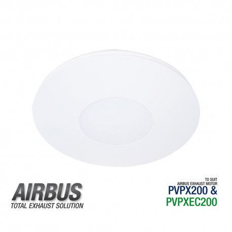 White LED Fascia for Airbus 200 High Flow ABGHFLED200WH-RD