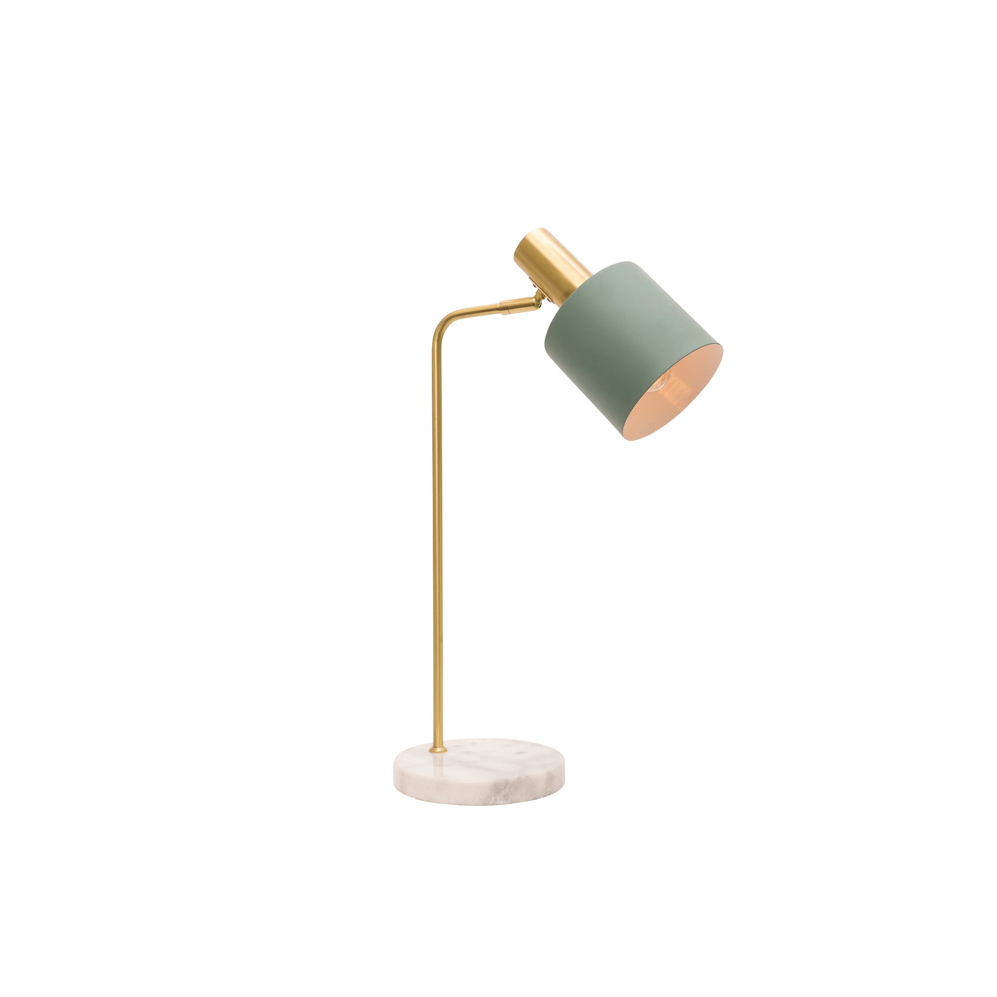 Addison Table Lamp Matt Jade & Marble A29111 Mercator Lighting
