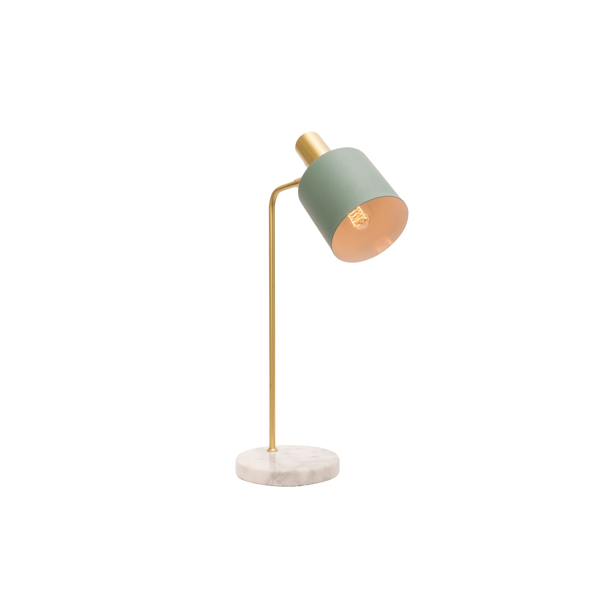 Addison Table Lamp Matt Jade & Marble A29111 Mercator Lighting