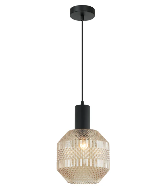 MARACA Glass Jar w/ Quadrilateral Segment Pendant Lights MARACA3