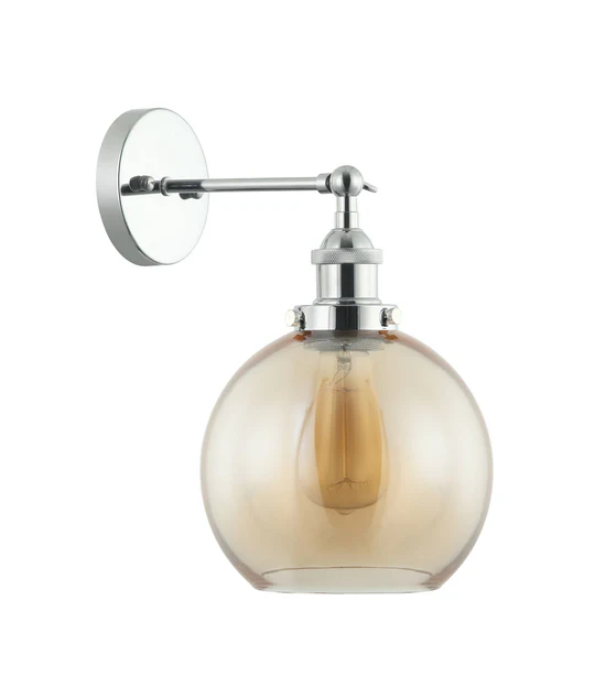 PESIN Swing Arm Glass Wall Lights PESINI6W