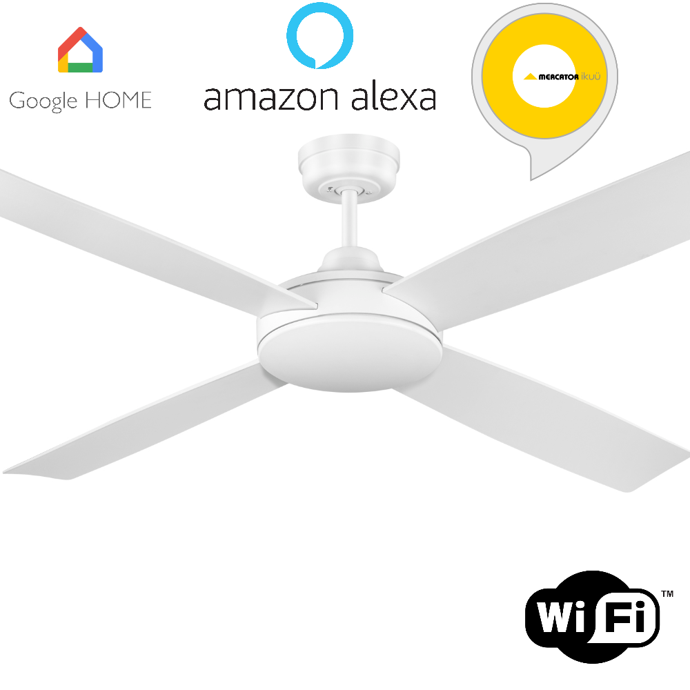 Anova Smart DC Ceiling Fan 52" White - FC1140WHWIFI