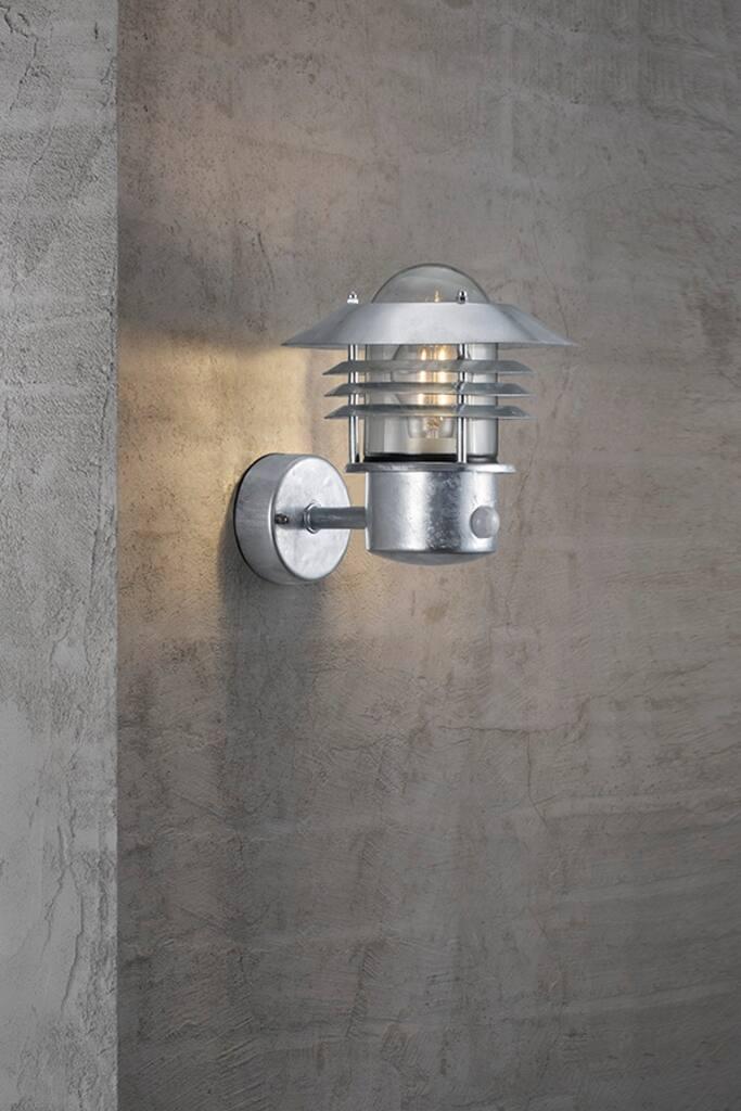 Vejers Sensor Wall Galvanized steel, Glass Galvanized steel, Clear - 25101031