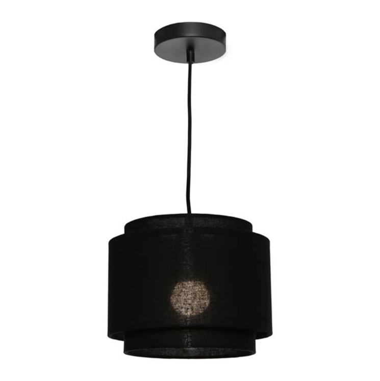 BERN 1LT PENDANT SMALL BLACK