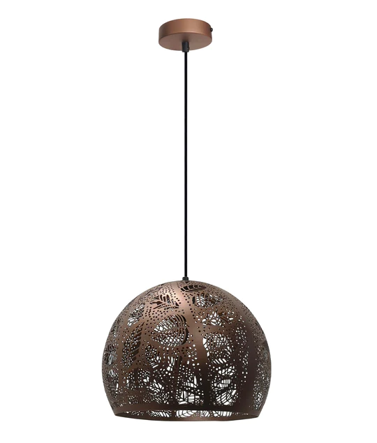 BOTANICA Bohemian Embossed Dome Shape Pendant Lights - BOTANICA03