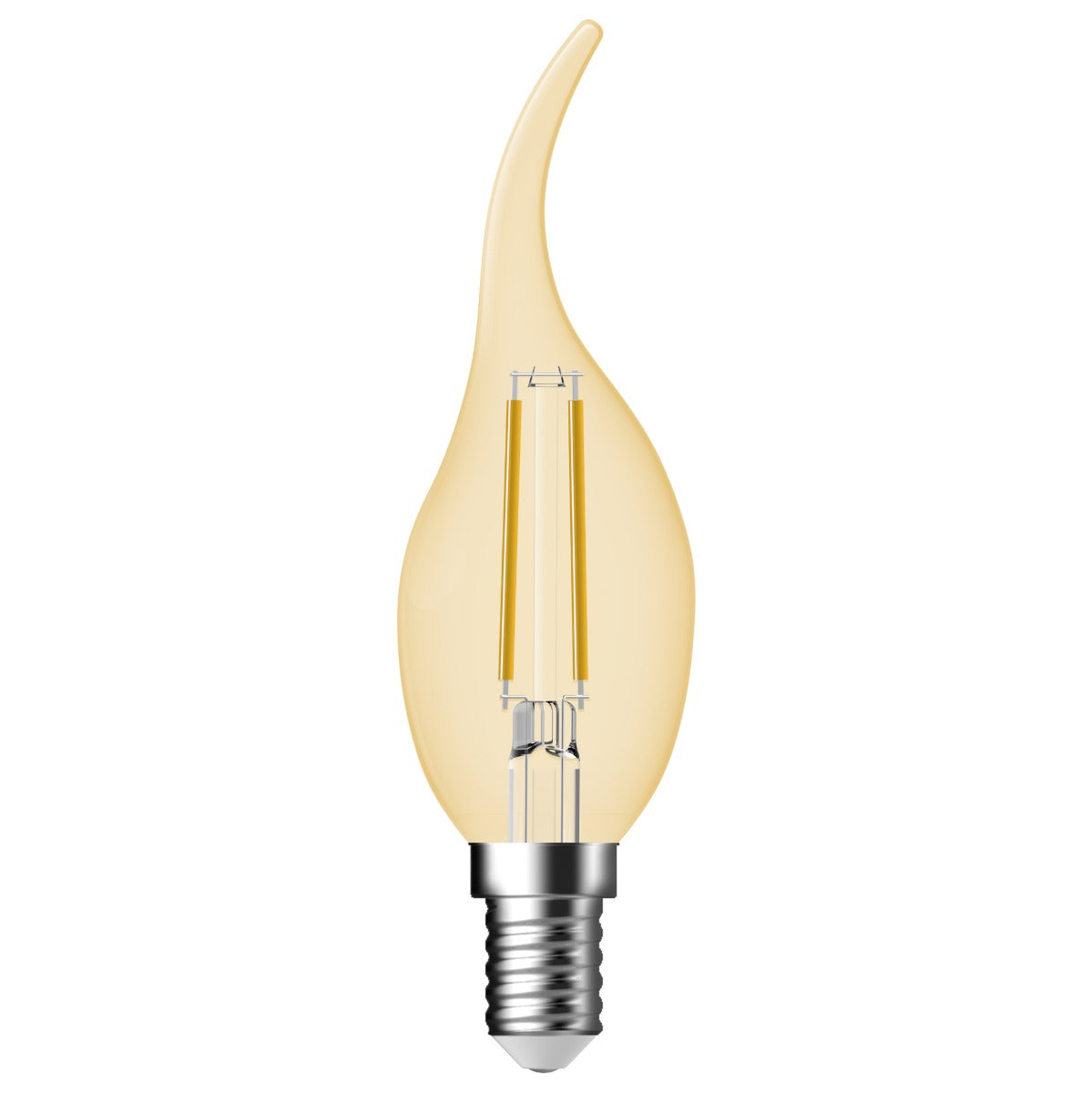 Deco E14 C35 BT Dim 2500 Kelvin 400 Lumen Light Bulb Gold colour-2080111458