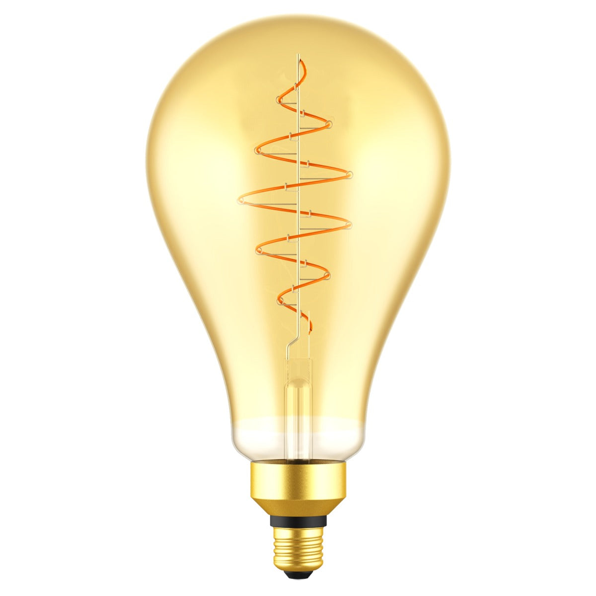 Deco E27 G45 Dim 2500 Kelvin 400 Lumen Light Bulb Gold colour-2080152758