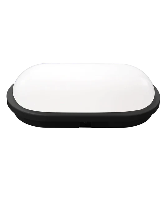 BULK: Oval LED Exterior Bulkhead Lights with Optional Cage IP65- BULK11