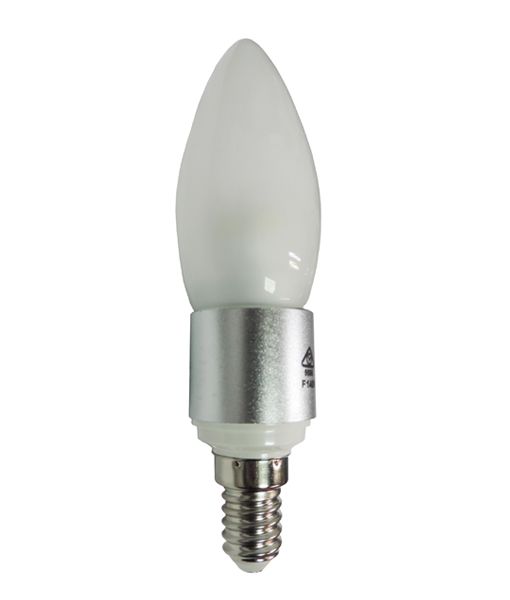 CLA LIGHTING 4W Candle Dimmable LED GLOBE CLEAR SES NW 5000K CAN7D