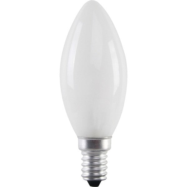 Brilliant 28W SES Frost Eco Classic Candle Halogen Globe 19124