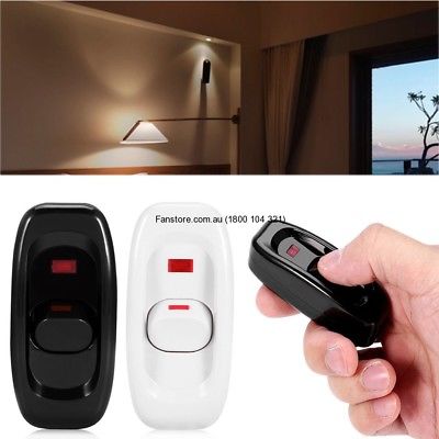 Compact Black Plastic In-line Cord Light Lamp Switch With Indicator
