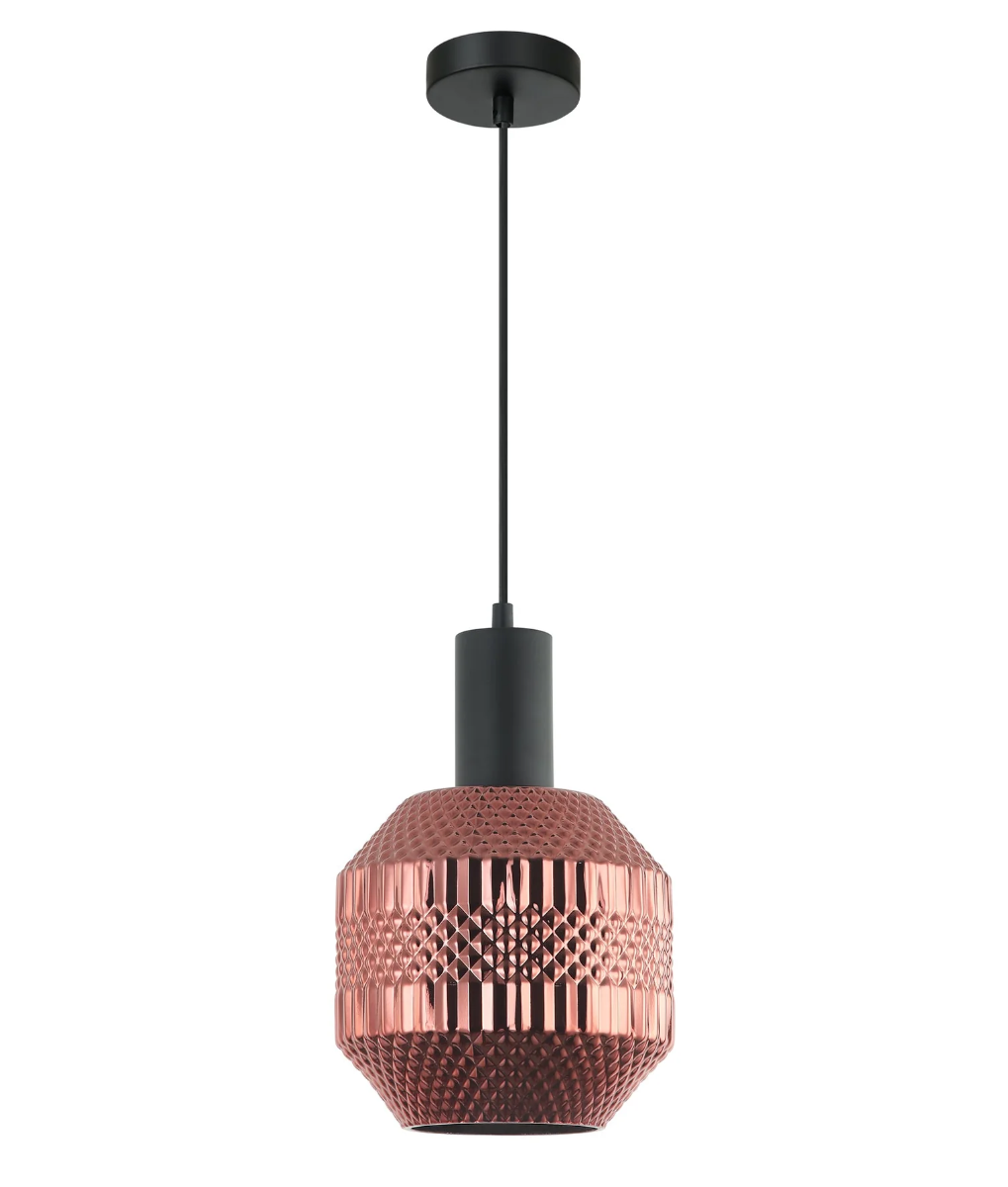 MARACA Glass Jar w/ Quadrilateral Segment Pendant Lights MARACA4