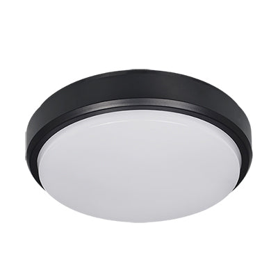COVE 10W ROUND TRICOLOUR LED BUNKER LIGHT BLACK/ WHITE TRIM INCLUDED - MLXCR34610