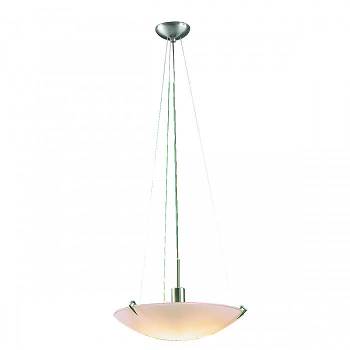 Tri Three Wire Claw Pendant Satin Chrome 200W CP200-SC Superlux