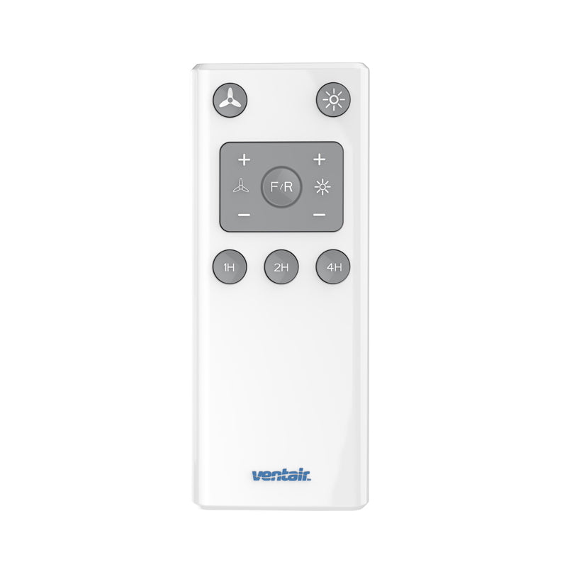 Ventair DC3 Ceiling Fan with CCT LED Light & Remote Control – White 48″ - DC31203WH-L