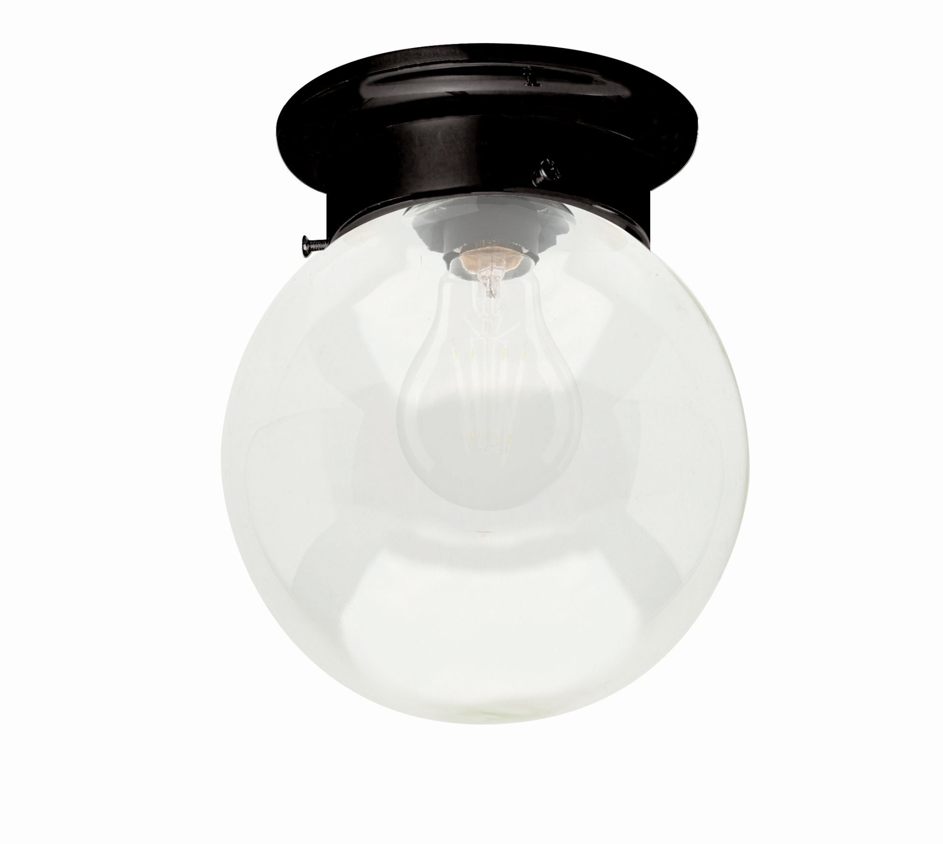 Murano DIY Shade(MA906C/BLK) Black with Clear Glass Mercator Lighting