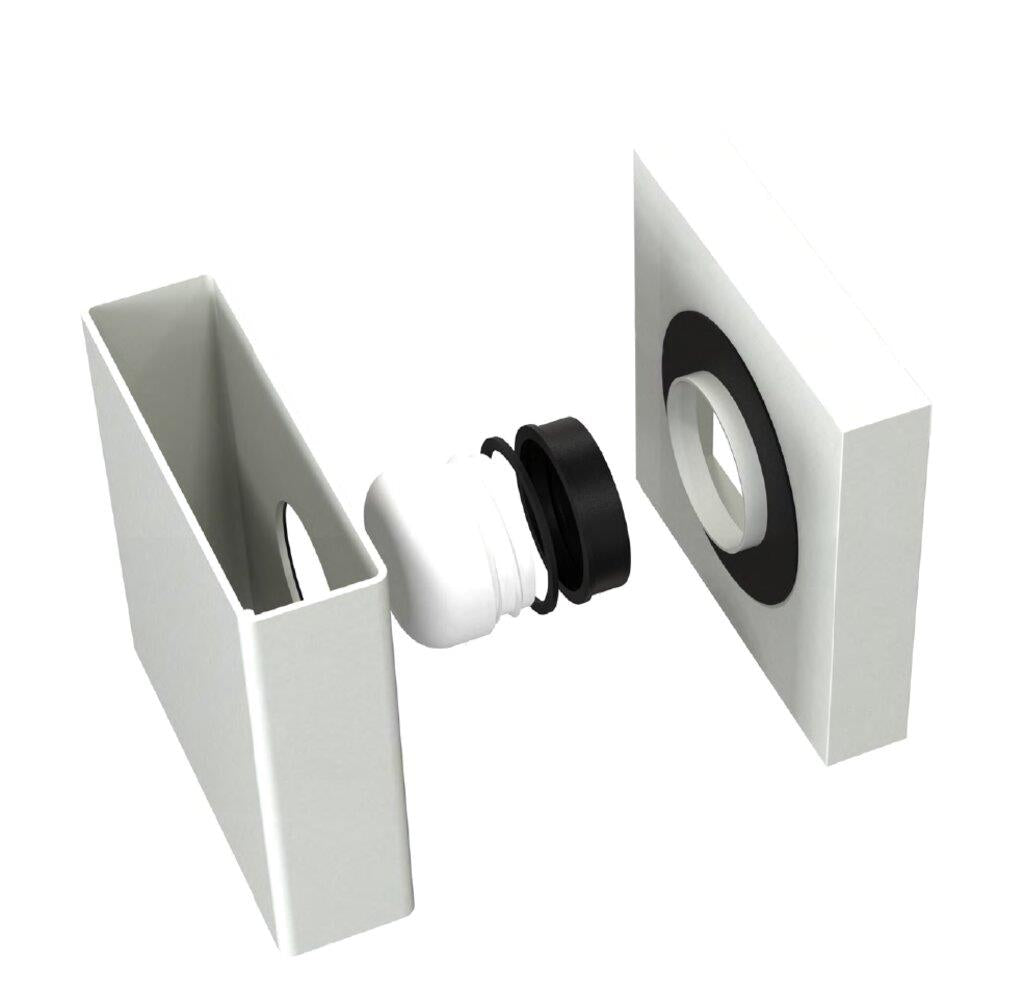 Turn Wall Aluminium White - 2019061001