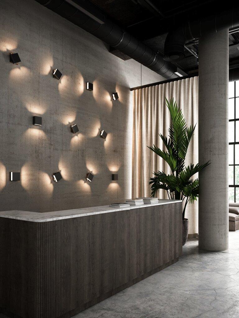 Turn Wall Aluminium Black - 2019061003