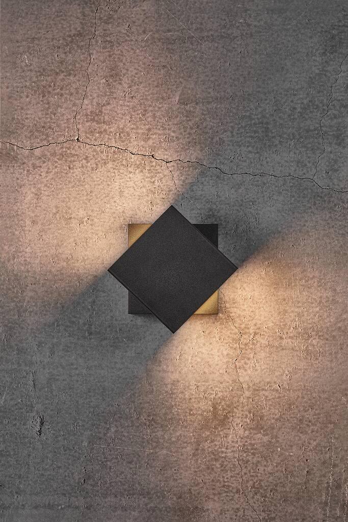 Turn Wall Aluminium Black - 2019061003