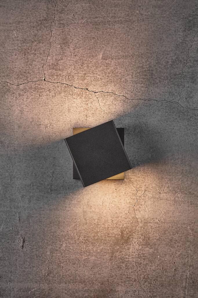 Turn Wall Aluminium Black - 2019061003